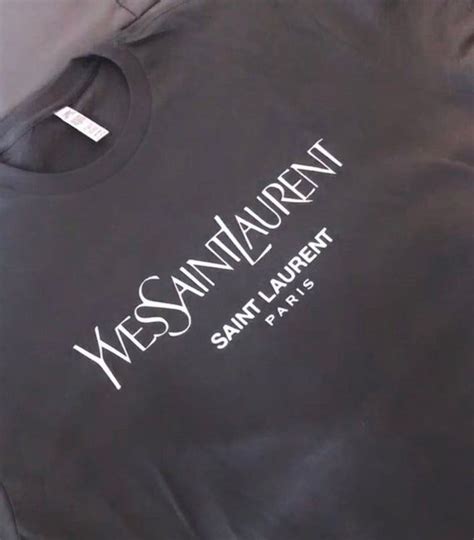 ysl vintage long sleeve t-shirt|Yves Saint Laurent Men's T.